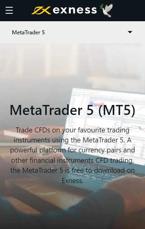 Exness MetaTrader 5 (MT5)