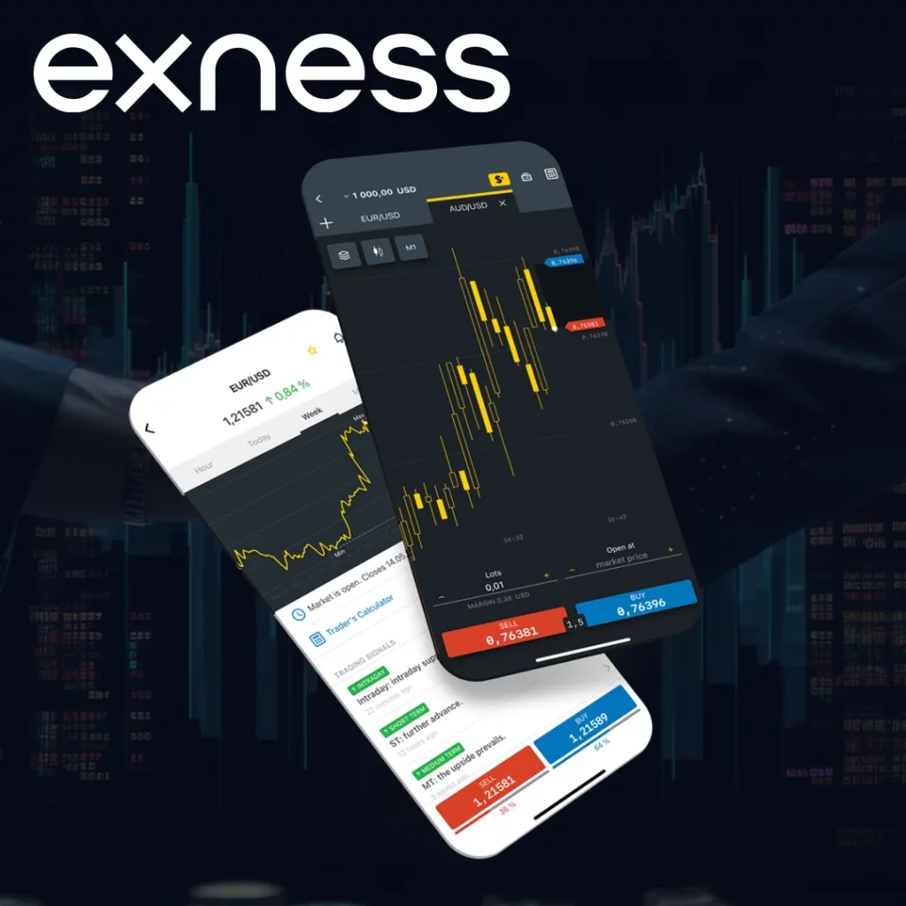 Download the Exness app for iPhone