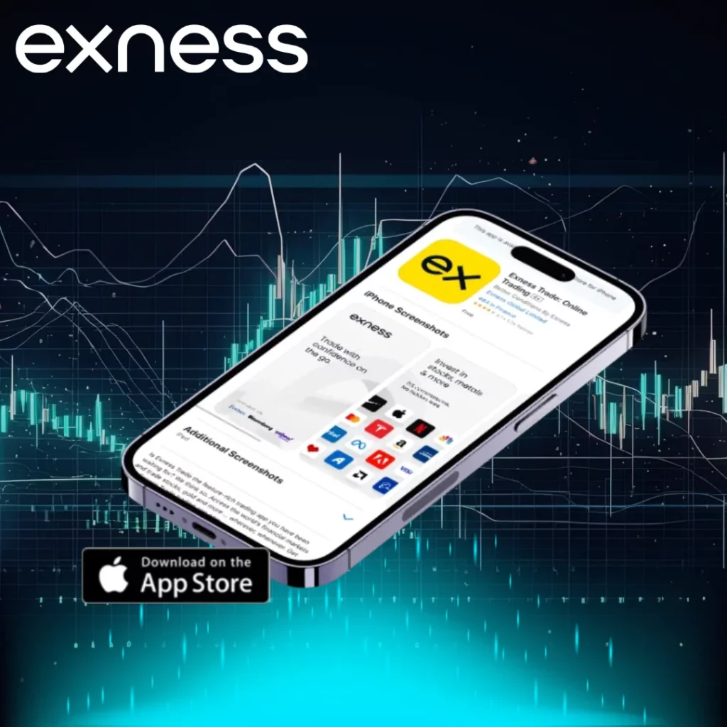 Exness app for iPhone