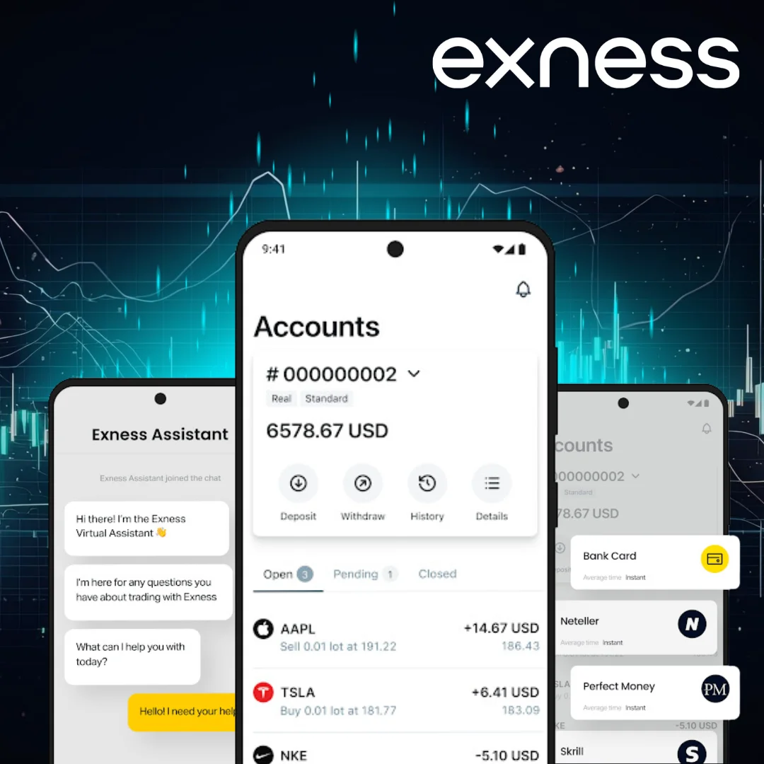 Trade Exness app