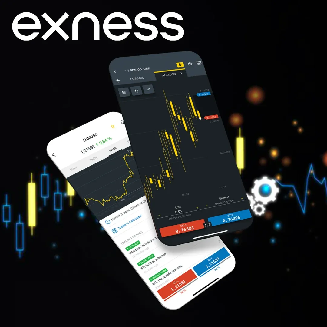 Functions Exness mobile app