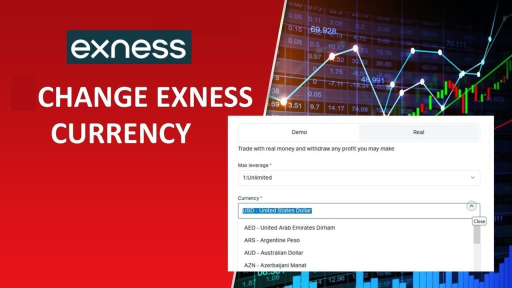 Exness میں کرنسی کیسے تبدیل کریں